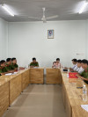 Ủy ban kiểm tra Đảng ủy phường Long Hoa giám sát chuyên đề đối với Chi bộ Công an phường