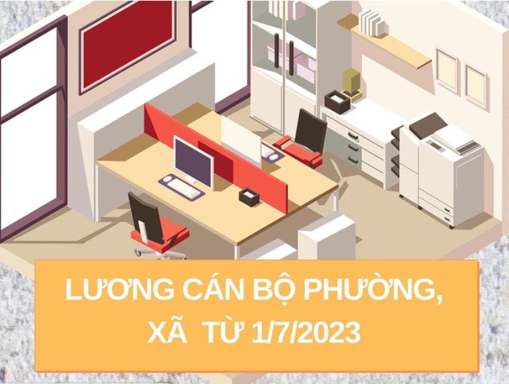 Bảng lương của công chức áp dụng từ ngày 1/7/2023